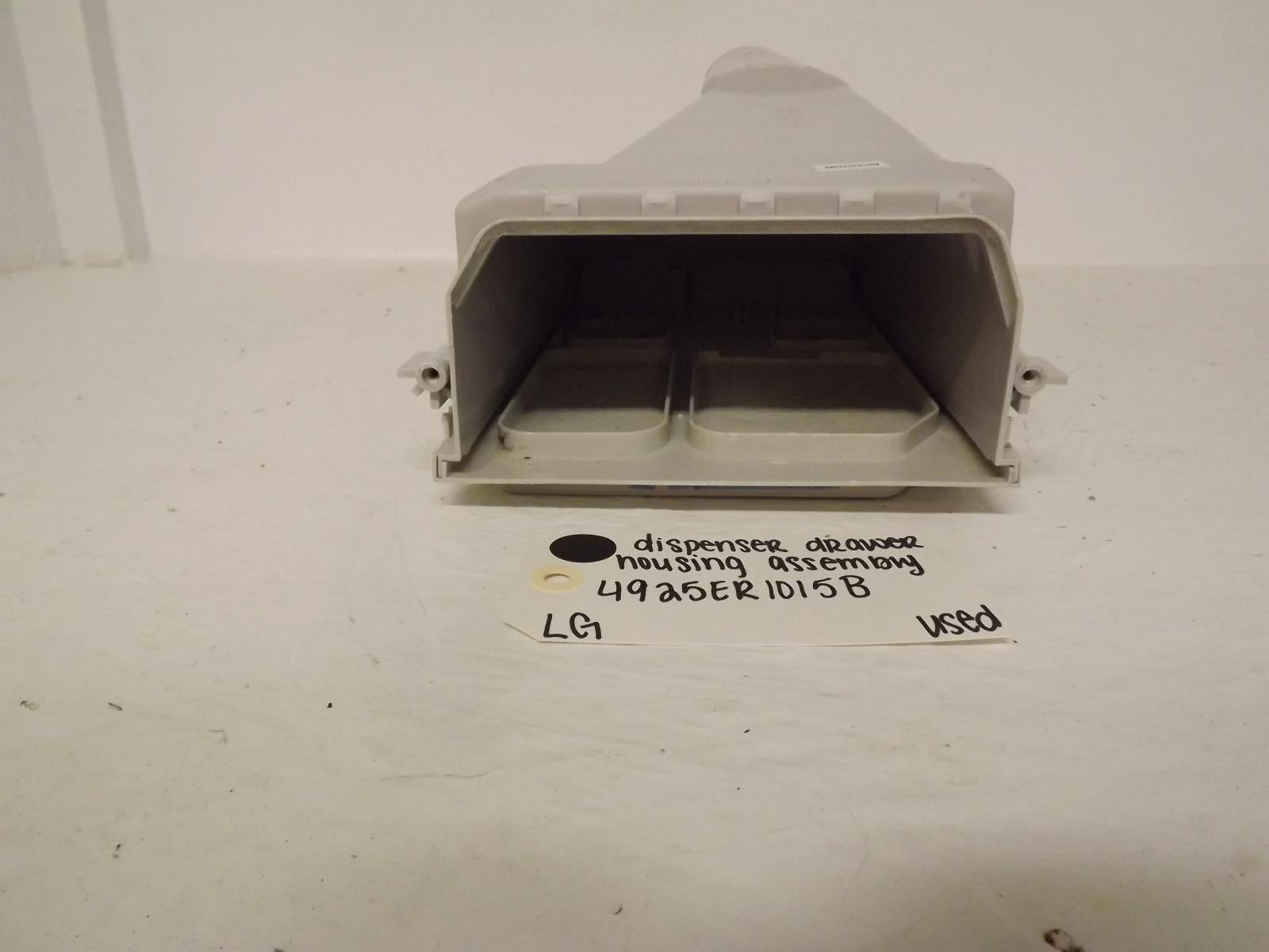 LG Washer 4925ER1015B Dispenser Drawer Housing Used LG Washer 4925ER1015B Dispenser Drawer Housing Used